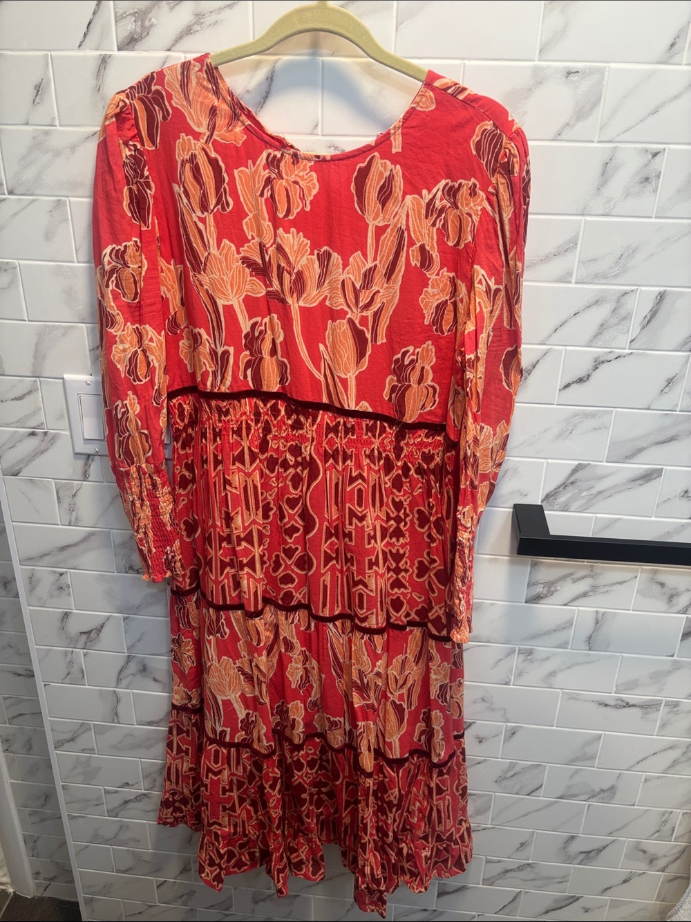 Ros garden maxi dress